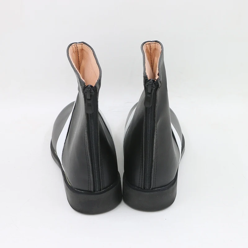 Jogo p5 akechi goro cosplay sapatos corvo botas pretas anime halloween feito sob encomenda