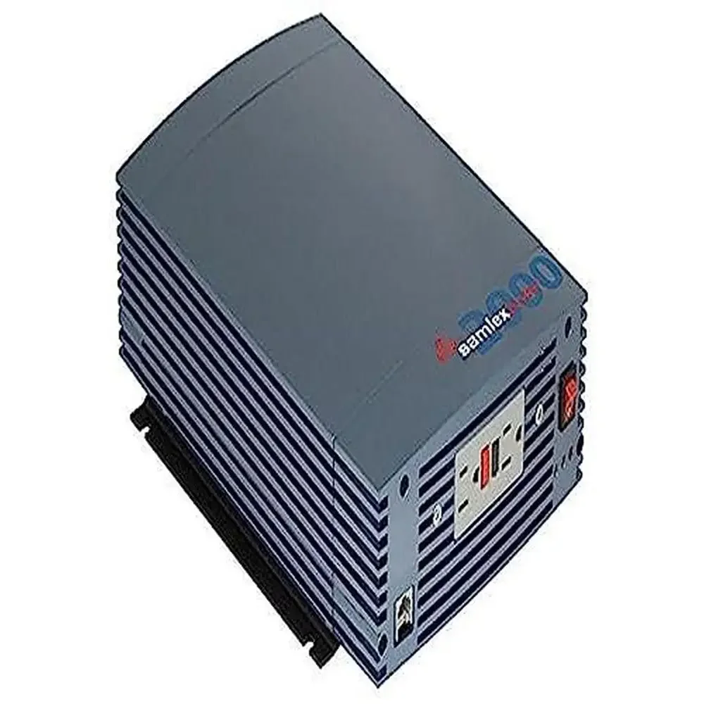 2000W Pure Sine Wave Inverter Lightweight High Surge Power Two Outlets Soft Start Cool Surface Tech Ideal Sensitive Loads Solar