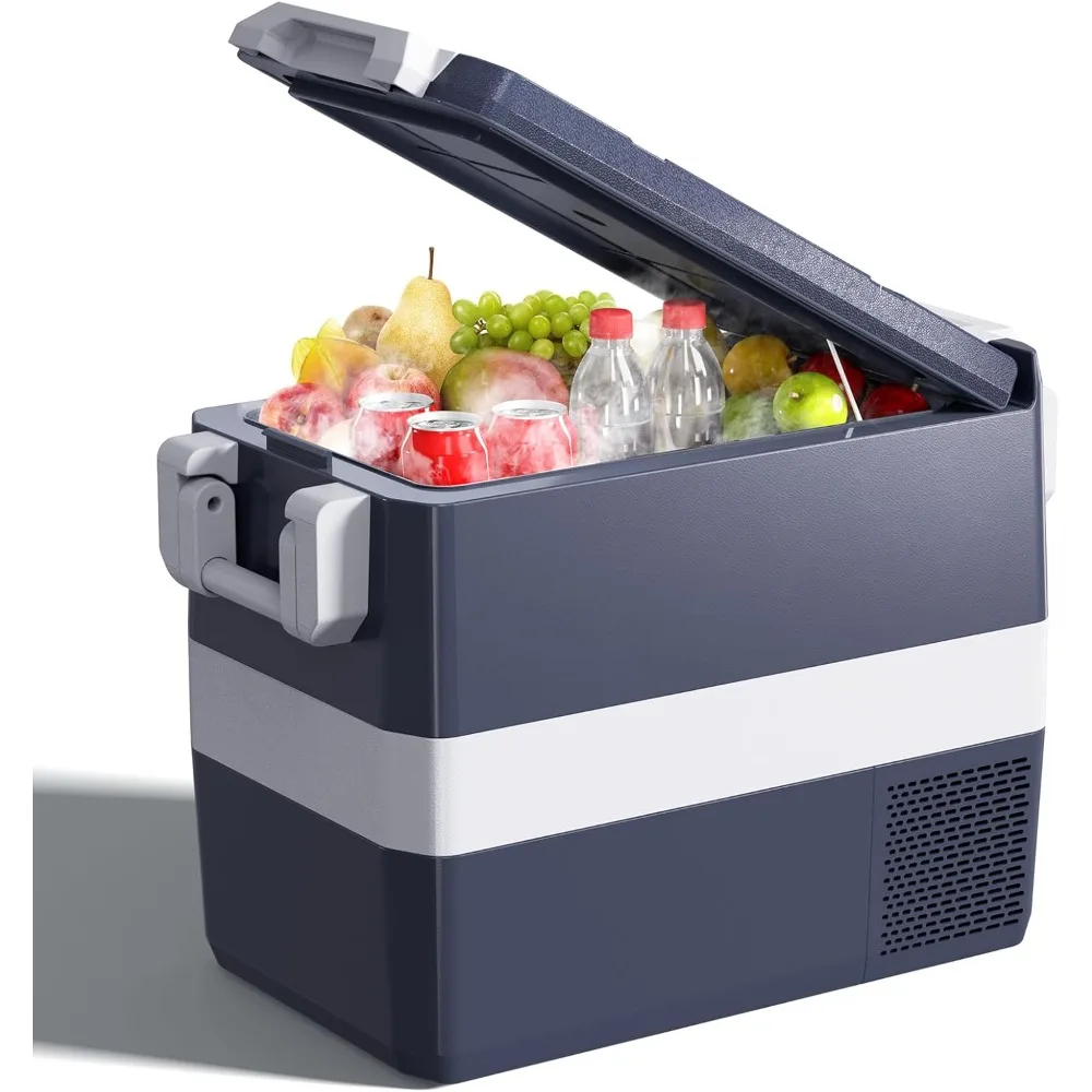 

12 Volt Car Refrigerator 42QT(40L) Car Fridge Electric Cooler 12V/24V DC 110~240 Volt AC 12V Fridge Freezer 4℉~68℉ Porta