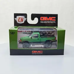 M2 Machines 1/64 1998 GMC Sierra 1500 4*4 Diecast alloy car model collection display toys  gift