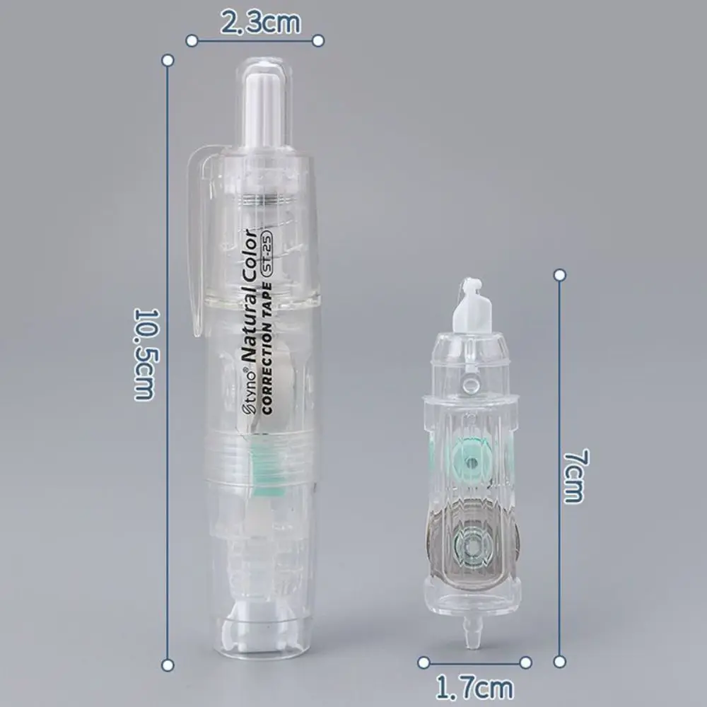 교체 가능한 코어 교정 테이프, 내구성 펜 모양, 다채로운 변형 도구, 프레스 유형 교정기, 학교 사무실