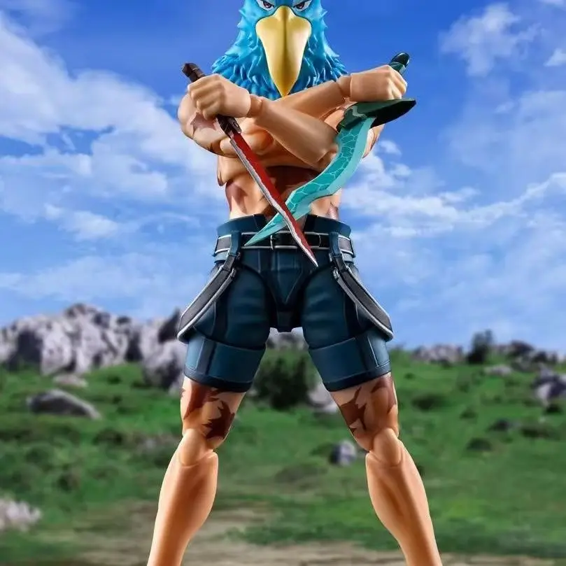 

Bandai SHF Shangri-La Frontier Sangle Yangle Yangmule Lang Bird Man Проуголист Фигурка Модель Коллекция Игрушек Подарок Аниме Серия