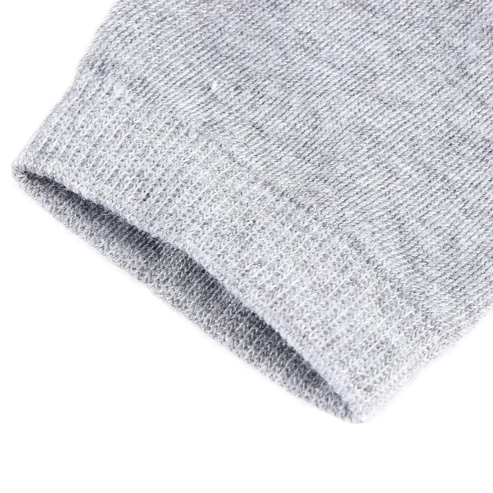 Осенние вязаные крючком эластичные женские теплые грелки унисекс, модные зимние длинные перчатки без пальцев