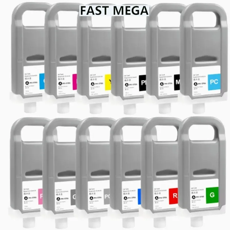 

Canon PFI-706/8706 pigment ink cartridge suitable for iPF9400 large format printer ink cartridge smooth