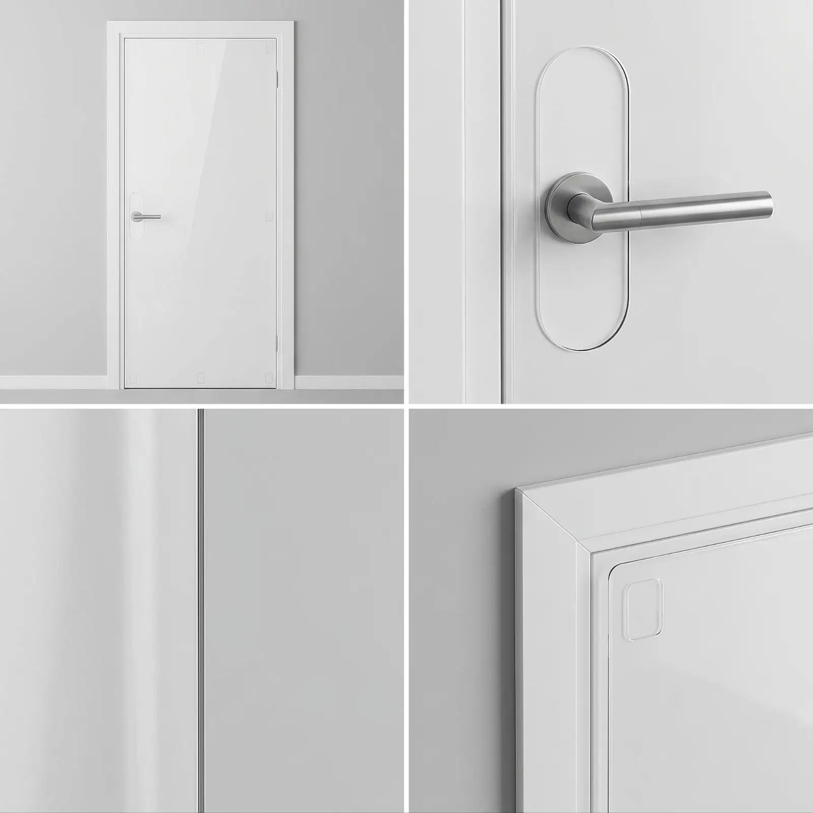 Heavy Duty Door Scratch Protector for Pets with Handle Opening PVC Door Shield for Home Entryway Door Protection Clear
