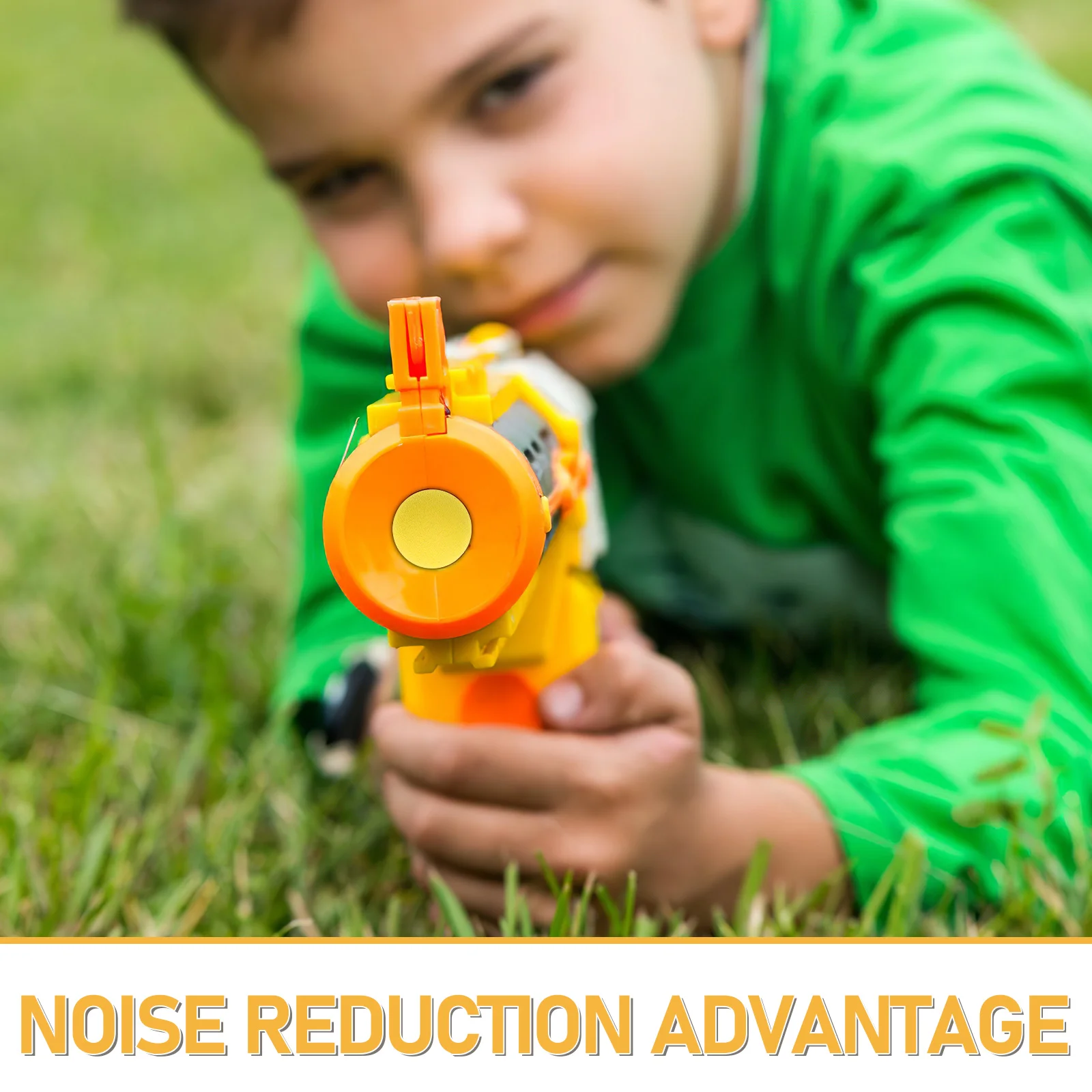 50 Uds. De bolas de espuma, lanzador de balas, recambios de Blaster, bolas adicionales para manualidades, juegos de aula, juguetes para niños