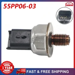 For Peugeot 107 206 207 307 308 407 Partner 1.4 1.6 Hdi NEW CAR FUEL RAIL HIGH PRESSURE 55PP06-03 55PP0603 5WS40039 85PP06-04