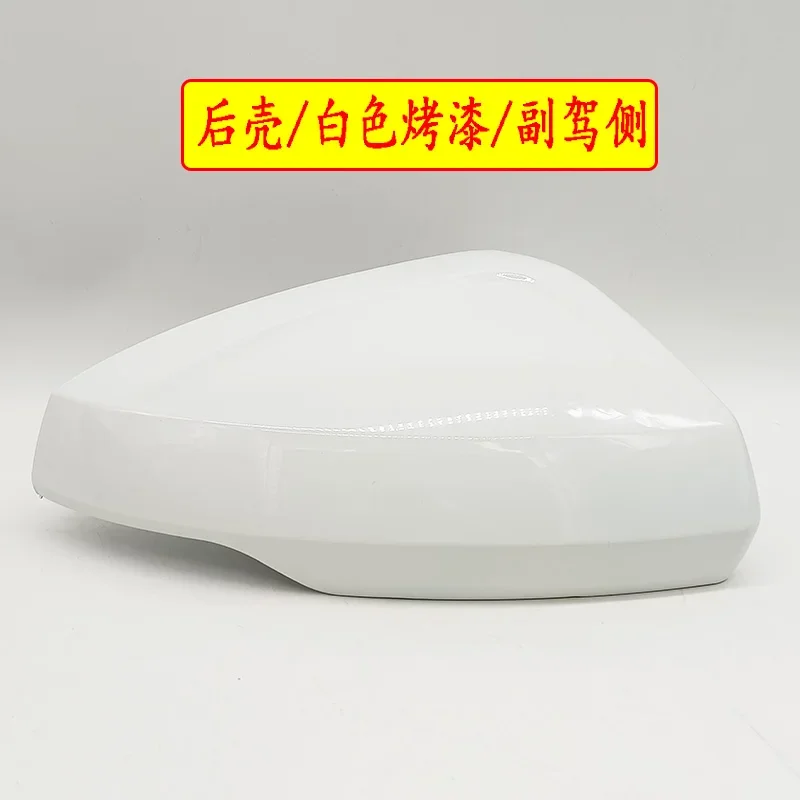 White Side Mirror Cover Cap For VW Polo Mk6 VI AW BZ 2019 2020 2021 2023 2022 2024 Door wing replace LHD rearview left right