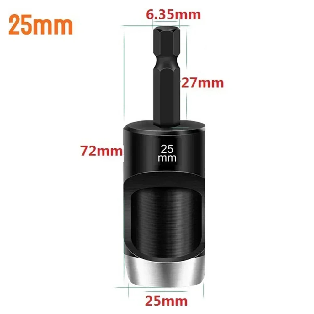 Leather Hole Punch Hex Shank Adapter Electric Machine Hollow Punch 2-20mm For Drill Cardboard Leather Belt Punching Accessories
