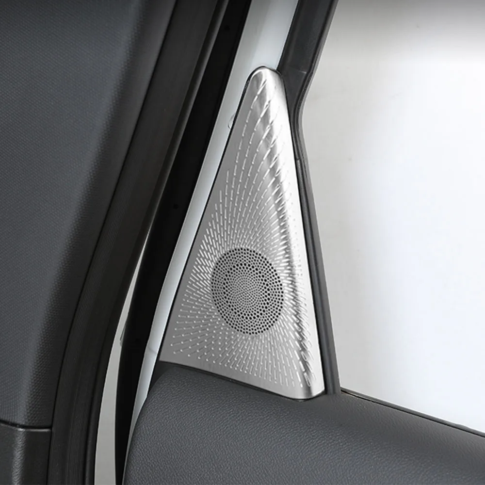 

Rear Door Triangular Decorative Cover For 2025 Geely Starray Boyue L Atlas FX11 Stainless Steel Interior Modification Products