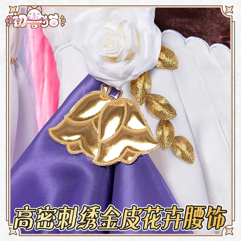 Coser เกมผลกระทบ Honkai 3 Elysia คอสเพลย์เครื่องแต่งกายชุด Halloween Carnival Party คริสต์มาสเล่นบทบาทเสื้อผ้าเสื้อผ้า