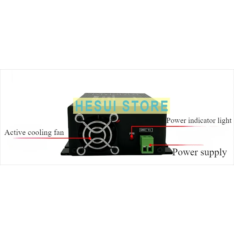 Program controlled voltage controlled current source 0~1A high precision LED drive laser constant current module