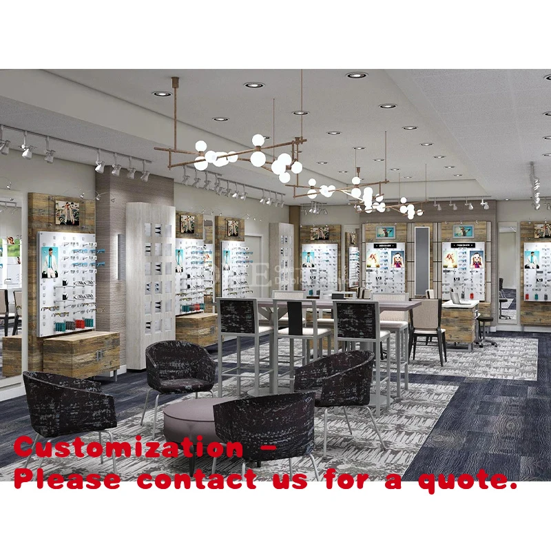 

custom.Eyewear Retail Store Showcase Equipment Optical Display Cabinets Furniture Optical Shop Interior Decoration Design