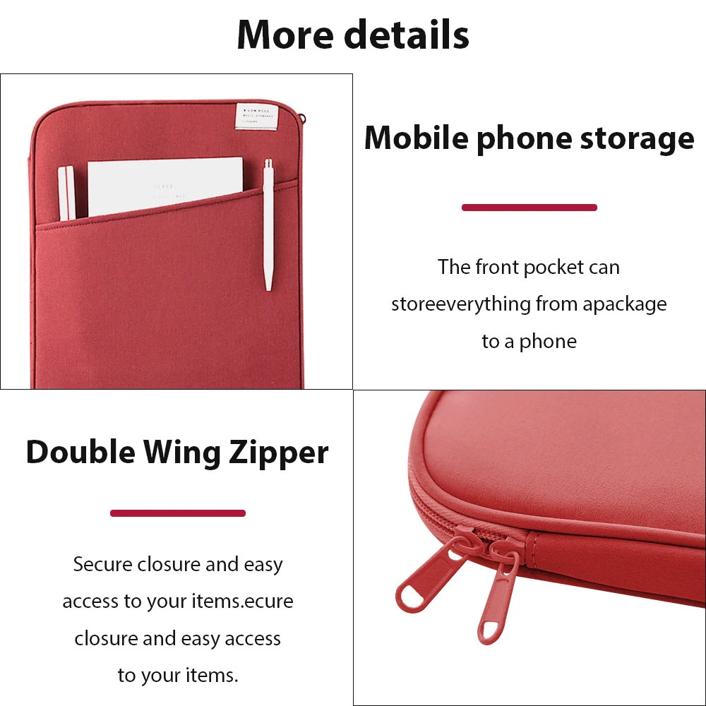 Waterproof Tablet Handbag For Ipad Mini5 6 Air4 5 Pro11 Dust-Proof Ipad Case For Xiaomi Lenovo Samsung Huawei Tablet Accessories