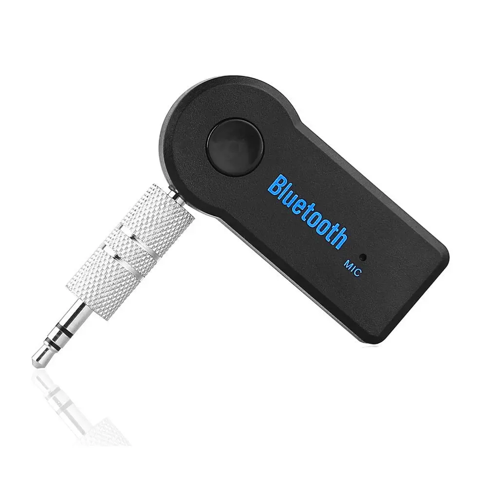 Aux Car Bluetooth 5.0 Receiver 3.5mm 3.5 AUX Jack Stereo Music Audio Car Transmitter Speaker Amplifier Wireless Adapter with Mic