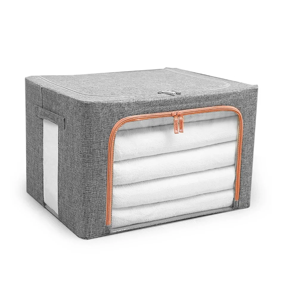 

Foldable Storage Box Capacity Organizers Clothes Blanket Quilt Closet Sweater Storage Clothes Cabinet Organizer