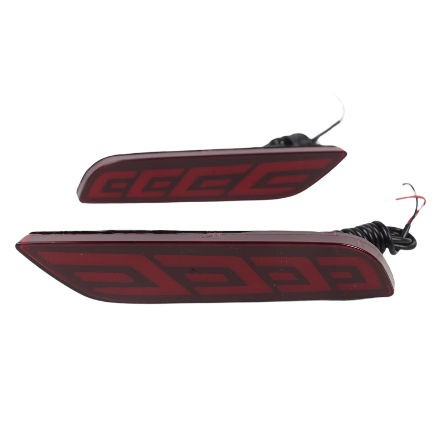 

LED+ABS DC12V Car Rear Bumper Lights Retrofit Brake Light Rear Fog Lights for Hyundai IX25 Creta 2017-2019 B