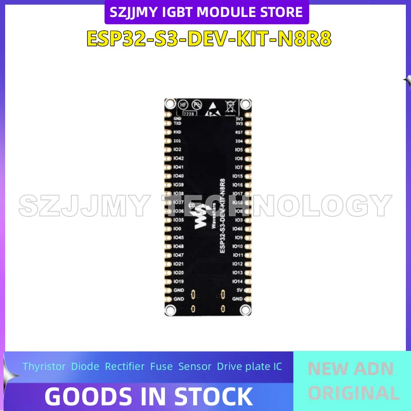 Scheda di sviluppo ESP32-S3 Modulo WROOM-1-N8R8 Supporto WiFi Bluetooth ESP-IDF NUOVO ORIGINALE IN MAGAZZINO