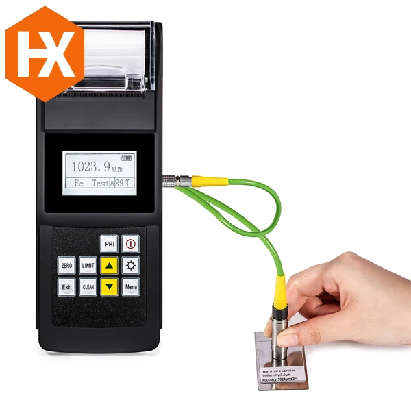 

Non-destructive UT Testing NDT Weld Inspection Ultrasonic Coating Thickness Gauge HXCTG-262 Build-in High-speed Thermal Printer