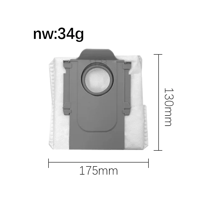 Voor Roborock S8 Maxv Ultra Robot Vacuüm Reserve Accessoires Belangrijkste Zijborstels Dweil Doekjes Hepa Filters Vervangende Onderdelen Stofzakken