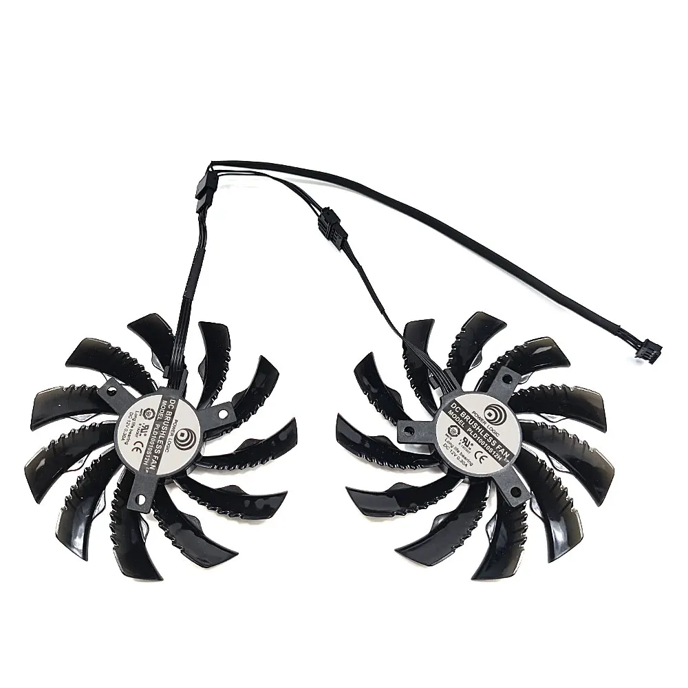 NEW 95MM 4PIN PLD10010S12H/PLD10010S12HH GTX 1650 1660TI GPU Fan，For Gigabyte RTX 2070、RTX 2060 SUPER Graphics card cooling fan