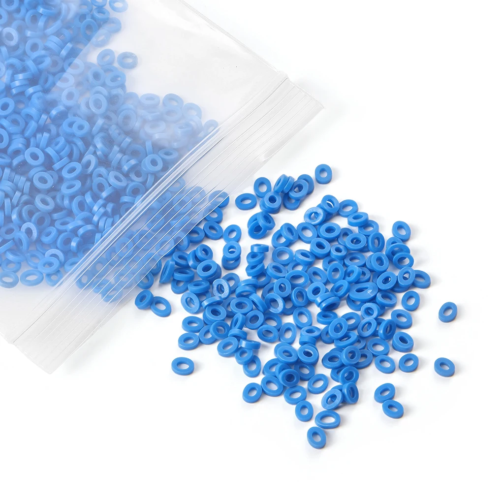 1000 Stück/Packung AZDENT Dental Kieferorthopädische Separatorbänder Elastische Gummibänder Zahnmedizinisches Material zur Erweiterung des Zahnraums – Detail 10