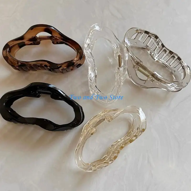 

HX6F Elegant Cloud Acrylic Clip Slip Resistant Design For Special Event