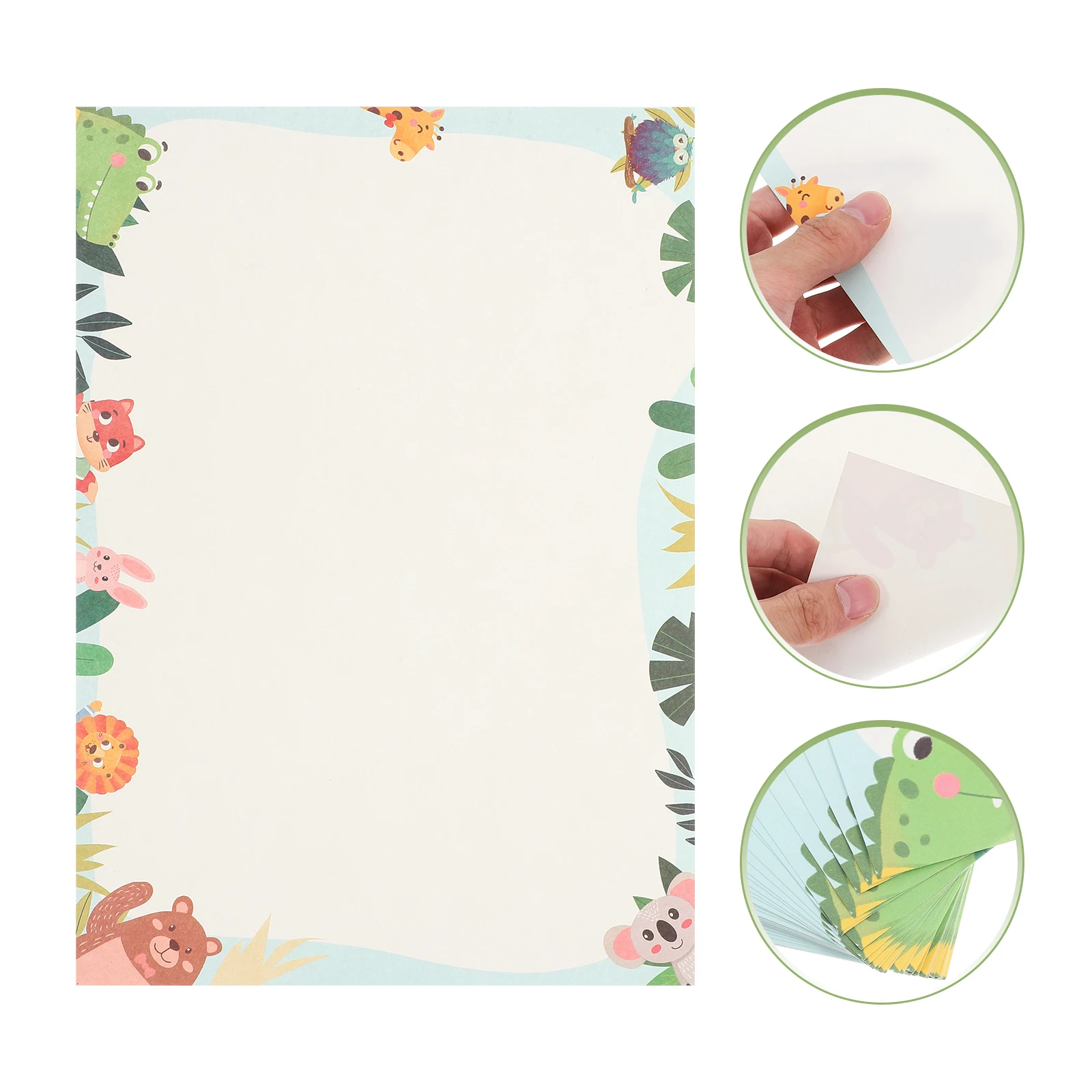 

50pcs Romantic Letter Writing Paper Colorful Borders Vintage Border Printer Paper Wedding Birthday Bridal