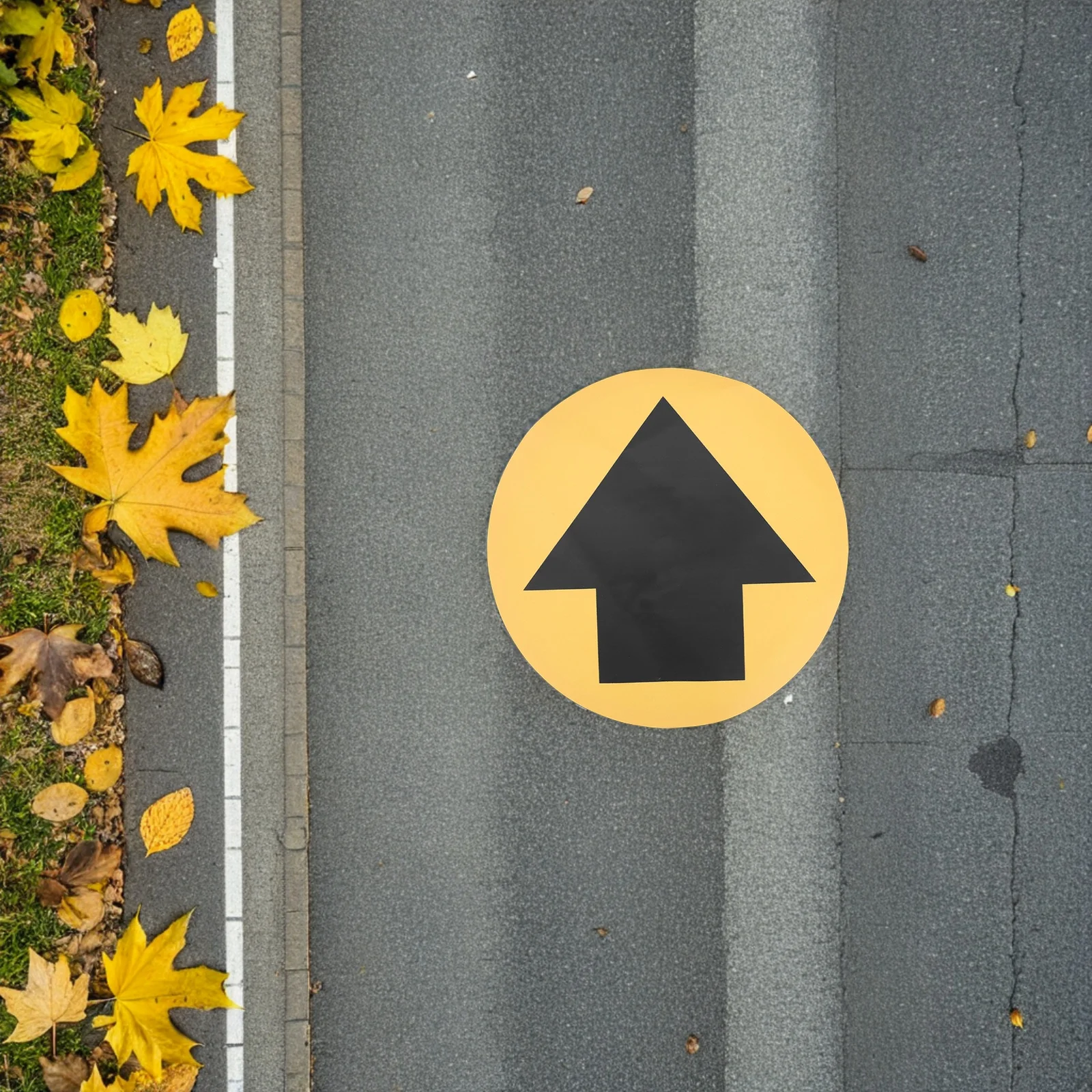 

Warning Signs Safety Arrow Floor Decals Exit Stickers Hospitals Markets Security Directional Markers Wear-Resistant