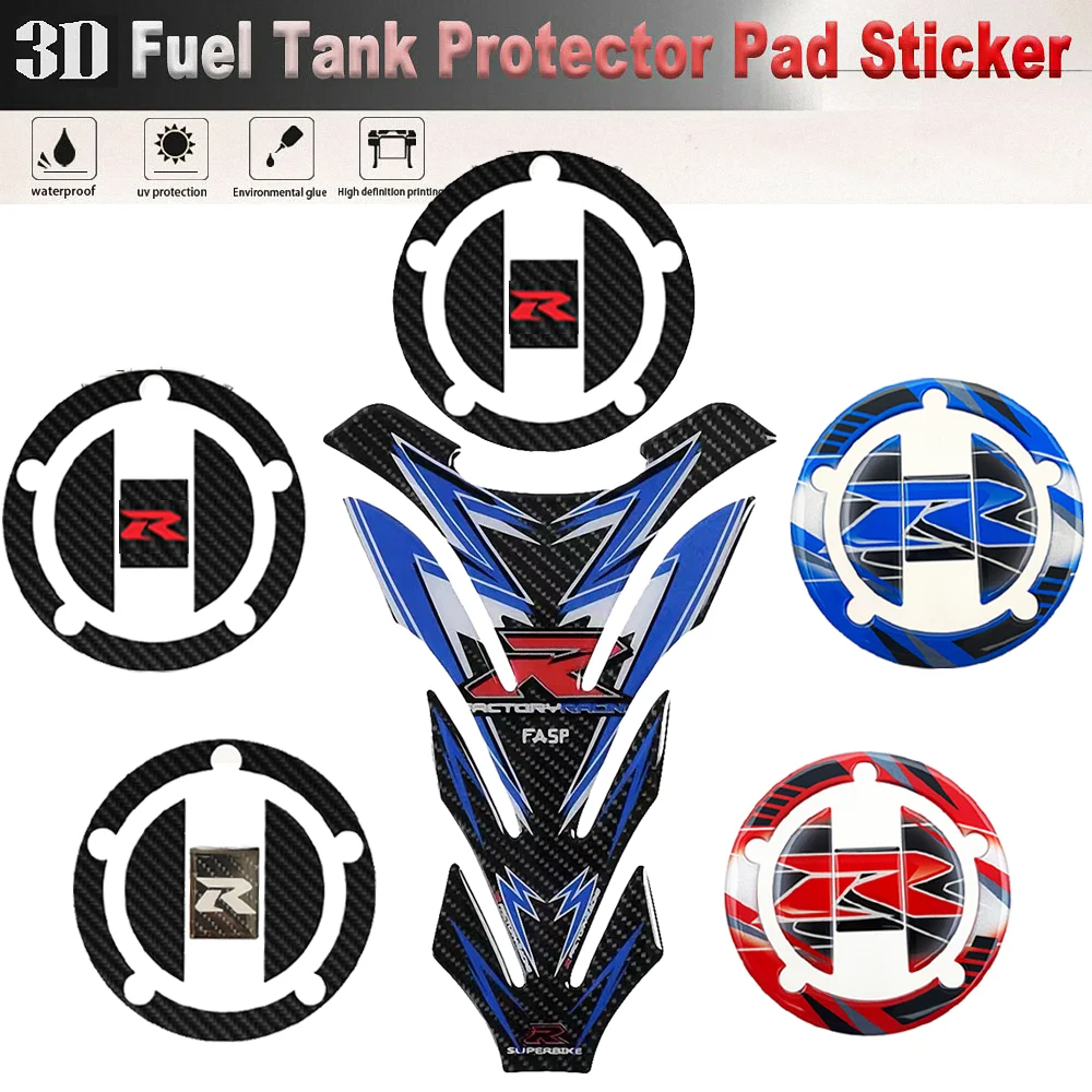 

For Suzuki GSXR Tank Pad Covers Stickers Motorcycle Accessories Protector Decal GSR 1000 750 600 400 K3 K4 K5 K6 K7 K8 K9 SV 650