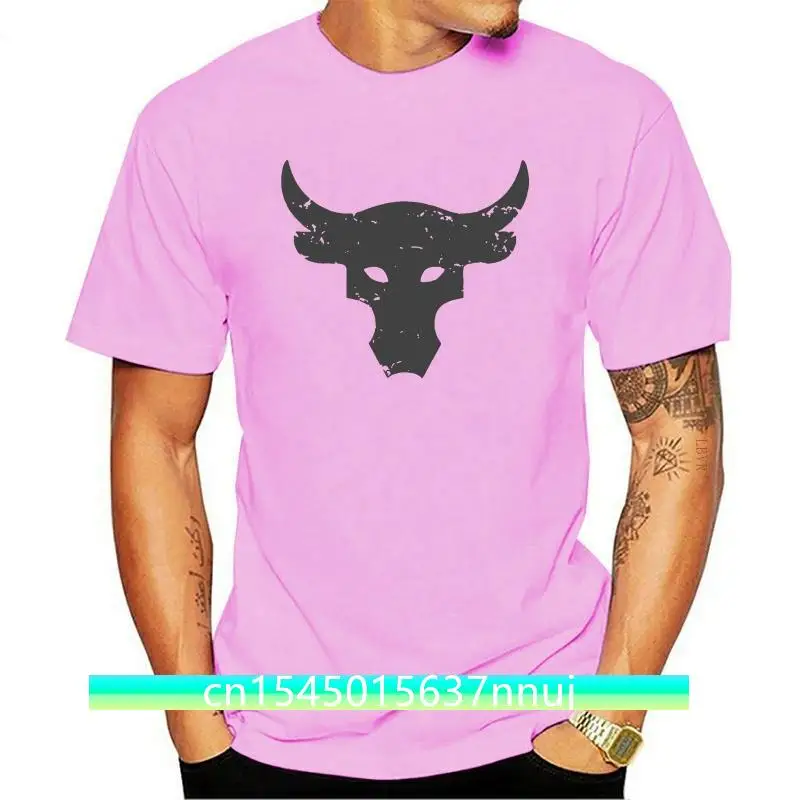 

New 2021 Brahma Bull The Rock Project Gym Logo Usa Size S M L Xl 2Xl 3Xl T-Shirt En1 Street Wear Fashion Tee Shirt