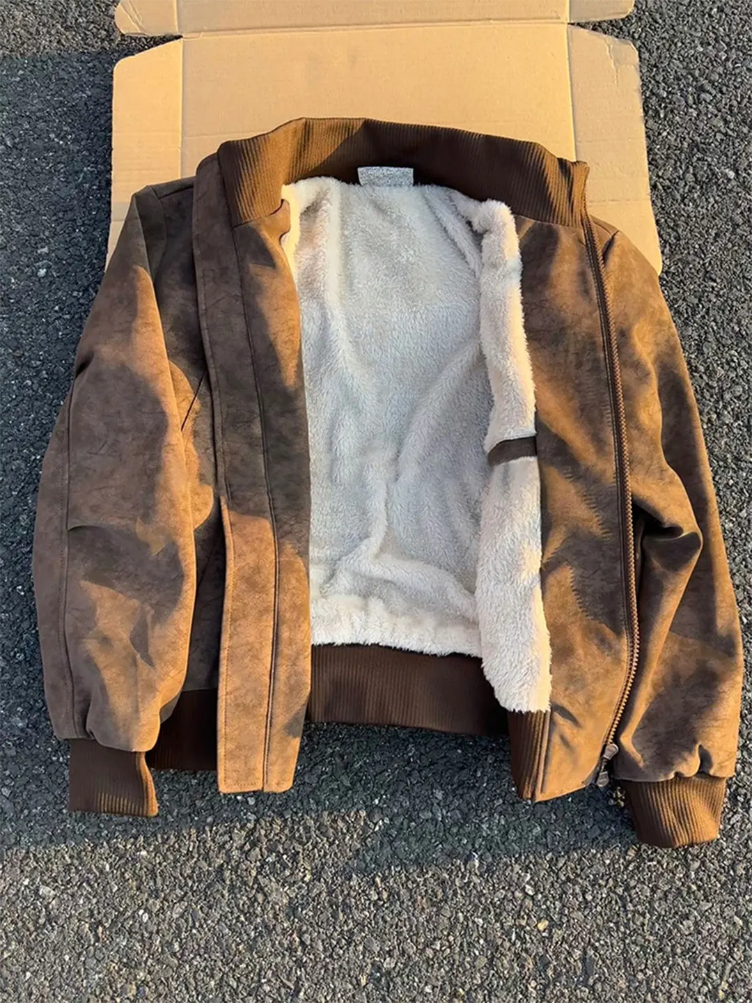 

Американский бомбер Sle Jaet, коричневое мотоциклетное кожаное пальто, мужская зимняя бейсбольная одежда с капюшоном, верхняя одежда с хлопковой наполнителем