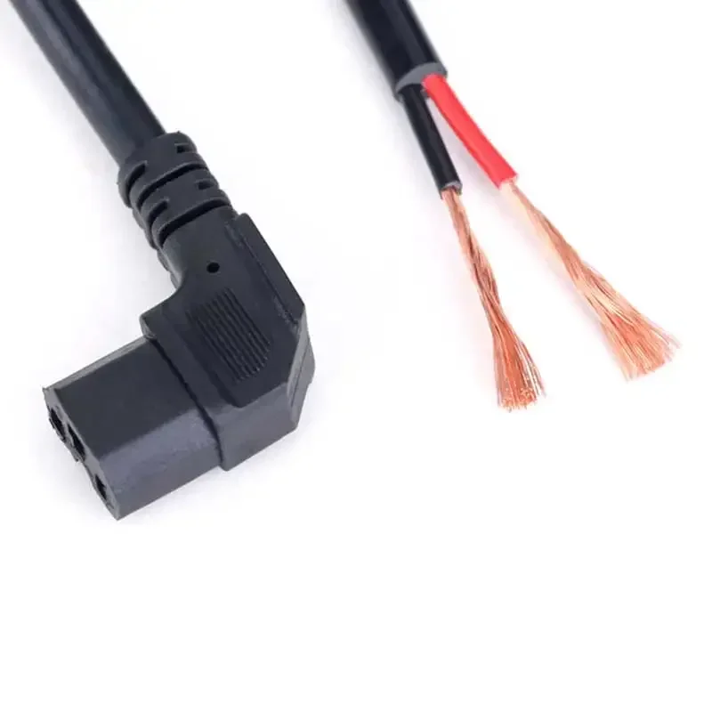 1.5/2.5 Square Electric Tricycle Battery Power Supply Elbow Cord E-Bike Battery Male/Female T-shaped 3Pin Connector Plug Socket