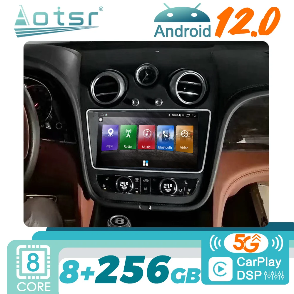 For Bentley Bentayga Continental Flying Spur 2004 -2015 Android Car Radio GPS Navigation Multimedia Video Player Stereo Receiver