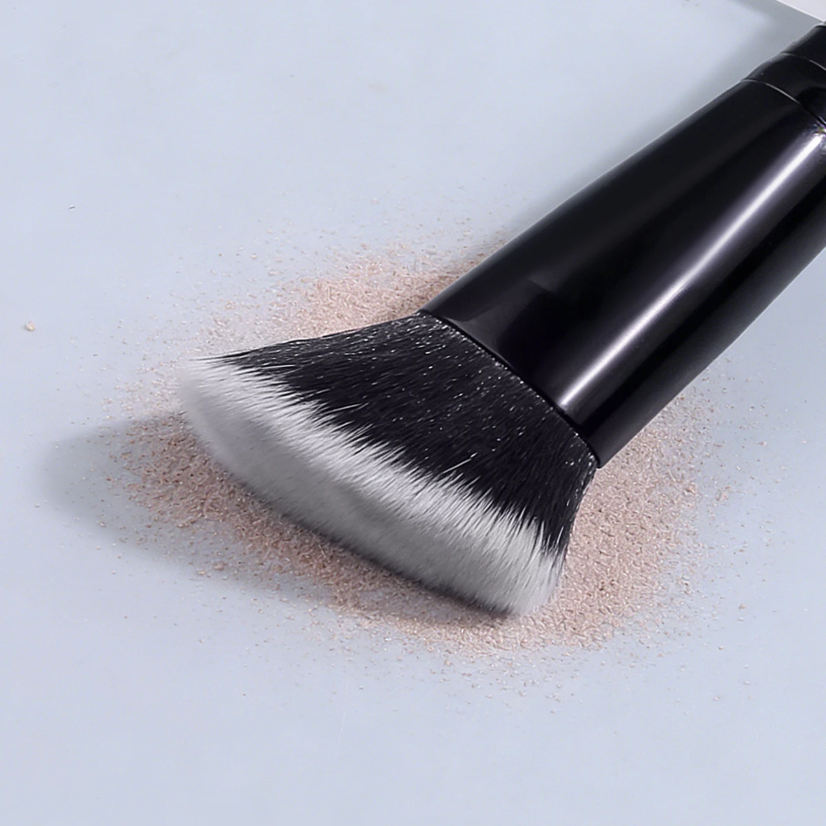 1-delige zachte, schuine blushborstel, bijpassende borstel, losse borstel, settingborstel, verfrissende handmake-upborstel, schoonheidstools