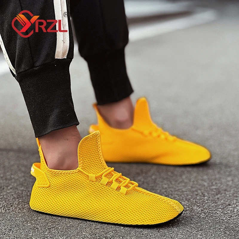 YRZL Sneakers Mens Fashion Socks Running Casual Shoes Comfortable High Top Sneakers Outdoor Walking Shoes Couple Sneakers Men