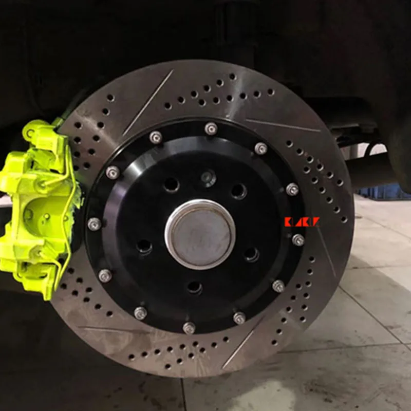 

Used F50 Brake Caliper Replace Brake Disc 355*32MM With Center Bell Bracket for Volkswagen Golf Mk6r 2011