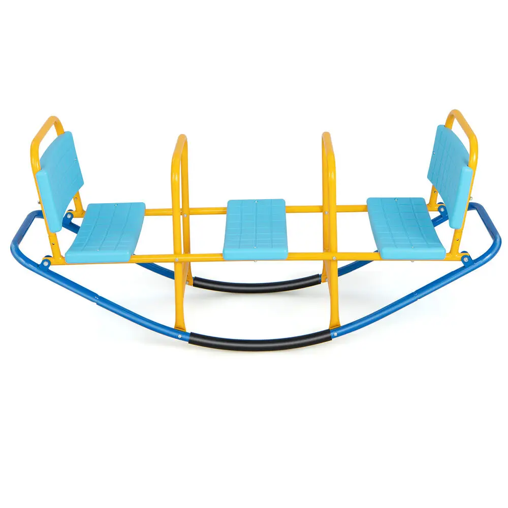 Babyjoy Kids Teeter Totter Outdoor Teeter Totter Gift for Children Boys Girl