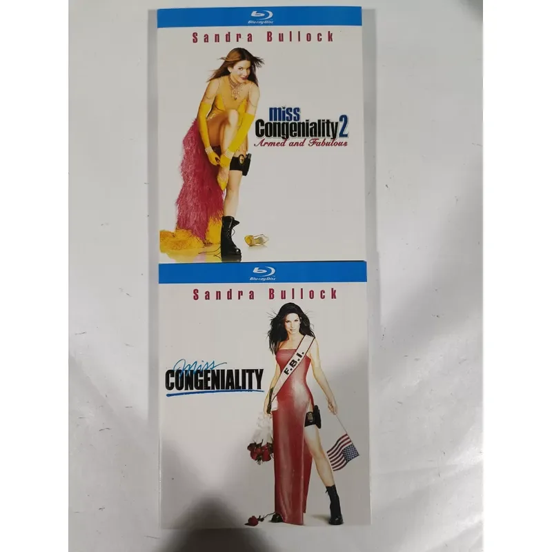 Blu ray Disc Agent Belle 1 2 Two Songs Starring Sandra Bullock 1080P High Definition