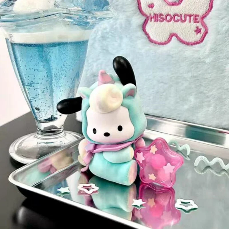 Hot Famous Products Sanrio Surrounding Fantasy Park Series Big-Eared Dog Kulomi Blind Box Cute Pvc Doll Decoration Kid Xmas Gift