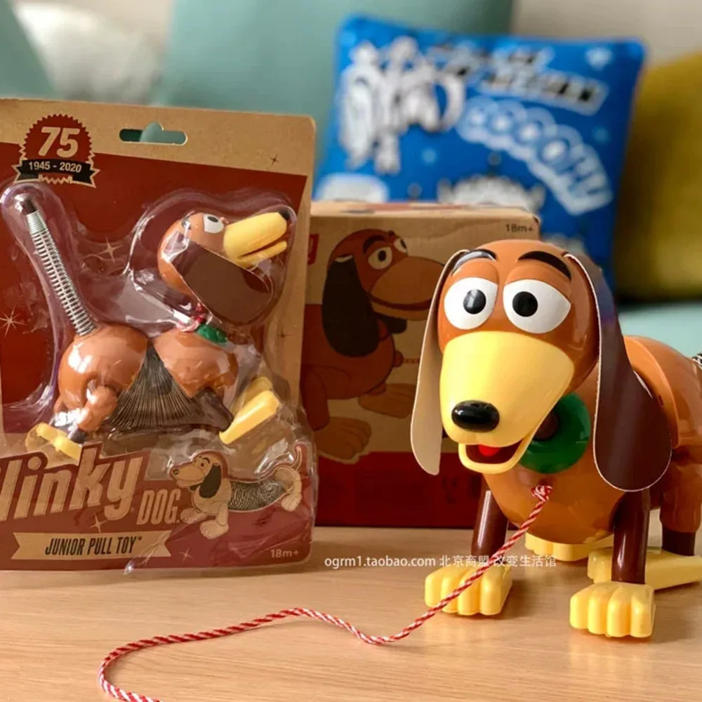 Stretch Slinky Dog Pixar Action Figures Toys Sheepherder Slinky Dog Woody Anime Figure Dolls Gift for Kids