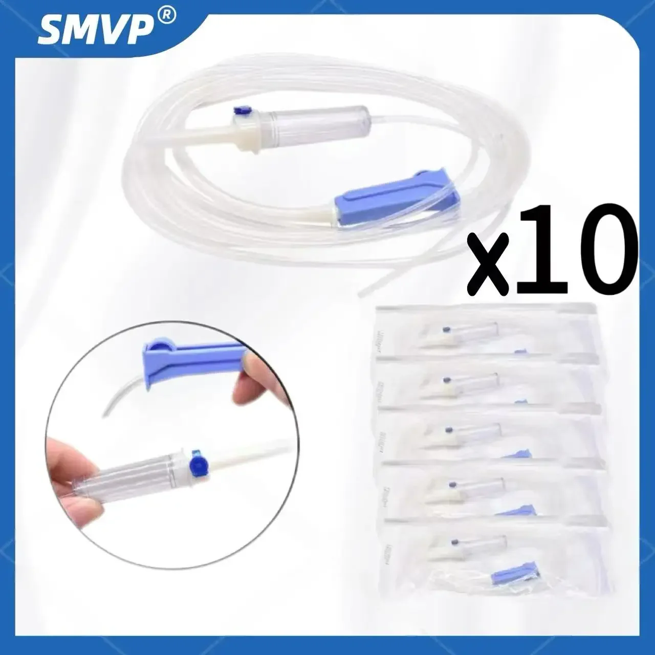 5/10PCS Dental Implant Surgical Tube Match NSK Flushing Pipe Irrigation Tubing Dental Water Pipe Transparent Disposable Tube