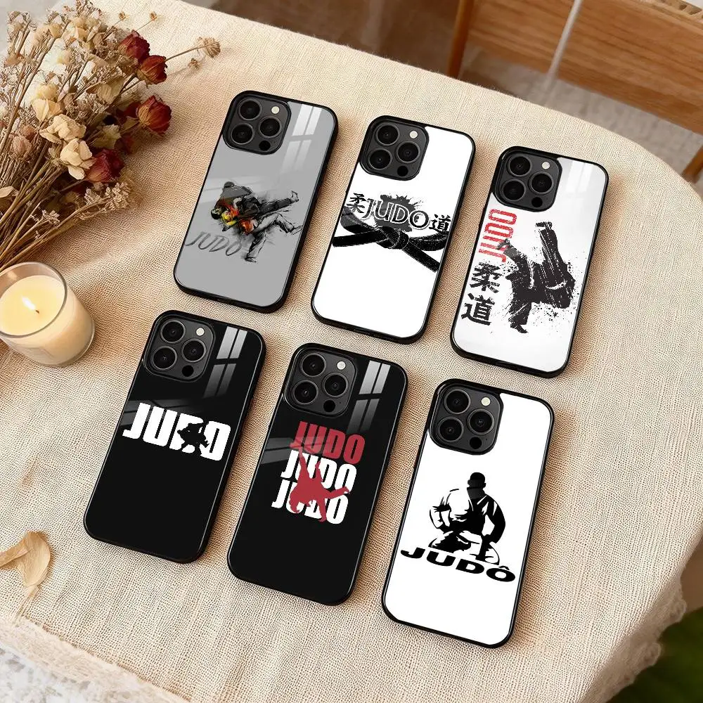 

Japanese Martial Arts Judo Phone Case For iPhone 17,16,15,14,13,12,Plus,Pro,Max for Magsafe Magnetic Wireless Charging