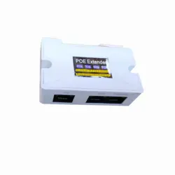 Extensor PoE de 2 puertos para conmutador POE NVR y cámara IP, compatible con IEEE802.3af, extensor de transmisión de Puerto IP