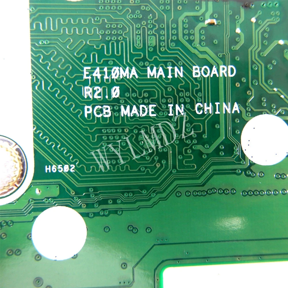 E410MA Moederbord Voor Asus E410MAB E410M E510MA R429M F414MA Laptop Moederbord N4020 CPU 4GB-RAM 64G/128G-SSD 100% Getest Werk