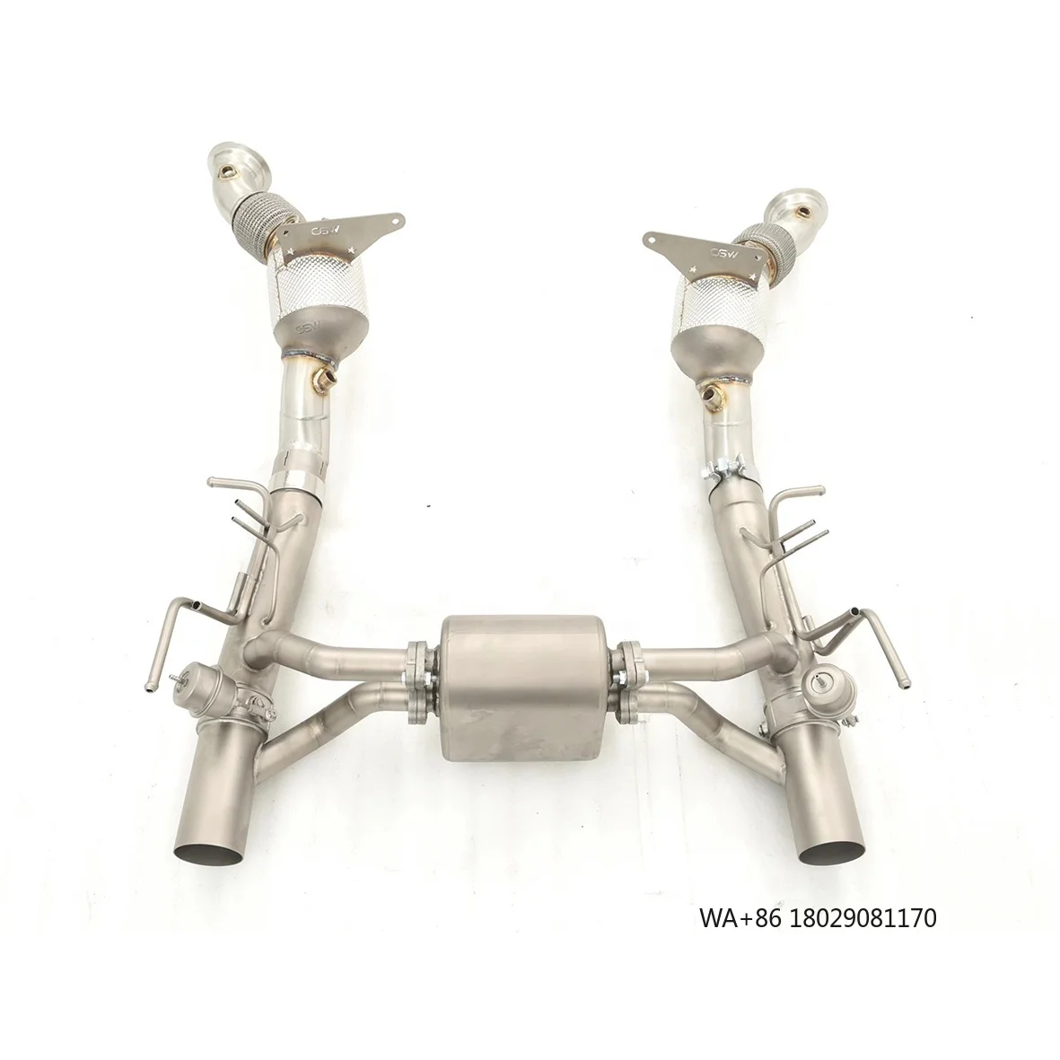 

Новый глушитель CGW из нержавеющей стали SUS304 для F8 3.9L 2019+