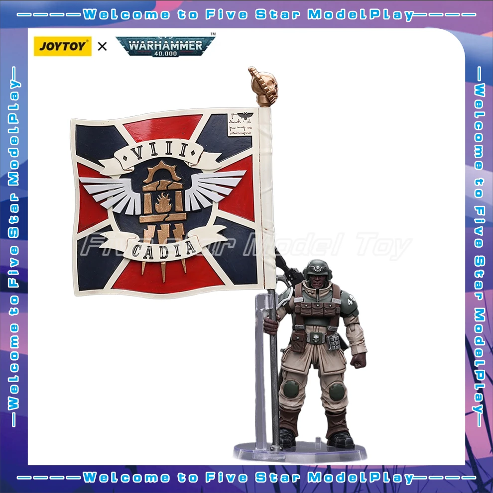 

【FS】JOYTOY Warhammer 40K Astra Militarum Cadian Command Squad 1/18 Коллекционные фигурки, модели аниме-персонажей, игрушки, подарки