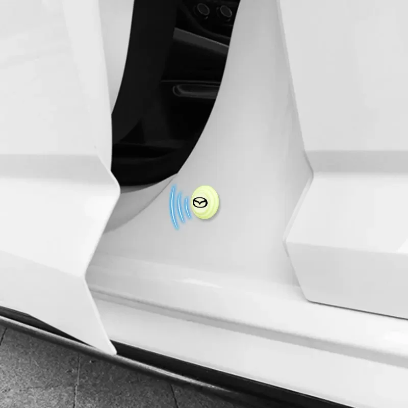 مضيئة باب السيارة المضادة للتصادم وسادة لمازدا Skyactive 2 3 6 Atenza Axela Demio Cx3 4 5 8 9 Cx30 CX7 2 3 5 6 Mx5 8 Alexa 323 #3