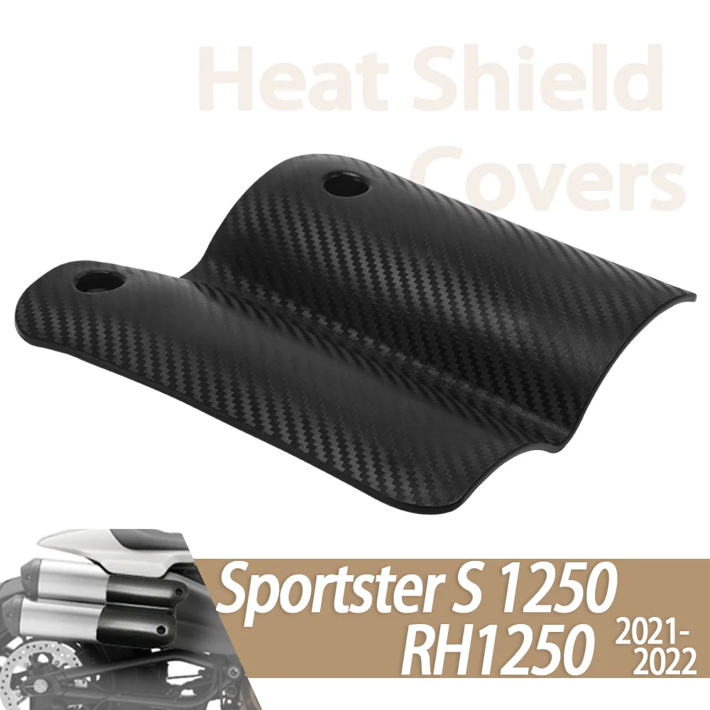 Motorcycle Exhaust Heat Shield For Sportster S 1250 Sportster1250 RH1250 2021 2022 Rear Passenger Heat Shield Covers