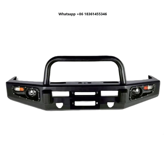 

For LC76r /LC78/LC79 New Factory Price Winch Bull Bar Front/Rear Bumper With Tire Carrier High Quality Plastic